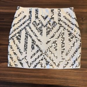🎉SALE🎉 Express Sequin Skirt- L- Like New!